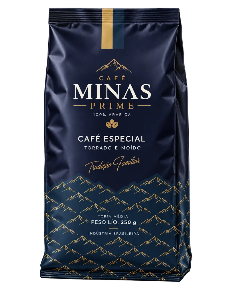 Embalagem Café Minas Prime Especial 250 g